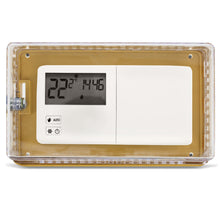 Load image into Gallery viewer, Thermostat Lock Box Cover with Key XL 1pk - Locking Thermostat Cover