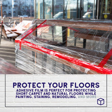 Load image into Gallery viewer, Plastic Carpet Protector Film 36” x 200’ Plastic Carpet Protector