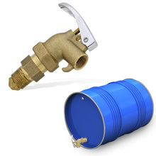 Load image into Gallery viewer, Brass Drum Faucet 3/4 Inch Drum Spigot - Drum Nozzle, Drum Spout