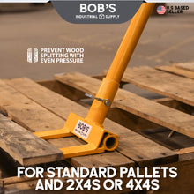 Load image into Gallery viewer, Pallet Buster Tool with Handle 3 Section 41in Deck Wrecker Pallet Tool