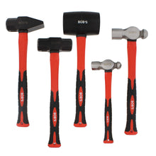Load image into Gallery viewer, 5 Piece Hammer Set Mechanic Tool Kit - Nail Hammer Shop Automotive Set