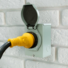 Load image into Gallery viewer, Generator Inlet Box 30 Amp 3 Prong L5-30P 125V Generator Connection