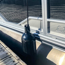Load image into Gallery viewer, Boat Bumpers for Docking - Boat Fenders Black 2 Pack 22.8 x 7.8in Buoy