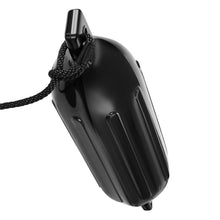 Load image into Gallery viewer, Boat Bumpers for Docking - Boat Fenders Black 2 Pack 22.8 x 7.8in Buoy