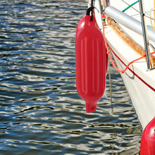 Load image into Gallery viewer, Boat Bumpers for Docking - Boat Fenders Red 2 Pack 22.8 x 7.8in Buoy