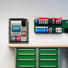 Load image into Gallery viewer, Electrical Wire Spool Rack Holder Large Ribbon Automotive Cable Rack