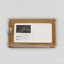 Load image into Gallery viewer, AC Thermostat Lock Box with Key, XL Control Thermostat Cover with Lock