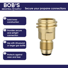 Load image into Gallery viewer, POL-QCC1 Propane Tank Adapters Connector POL Propane Adapter Fitting