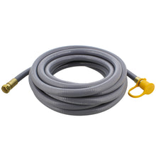 Load image into Gallery viewer, Natural Gas Grill Hose 24ft - 3/8in Female Flare to 1/2in Male Flare