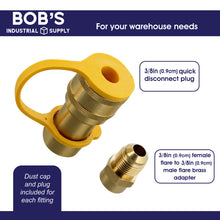 Load image into Gallery viewer, Natural Gas Grill Hose 36ft - 3/8in Female Flare to 3/8in Male Flare