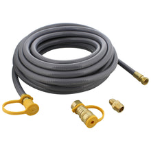 Load image into Gallery viewer, Natural Gas Grill Hose 36ft - 3/8in Female Flare to 3/8in Male Flare