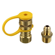 Load image into Gallery viewer, Natural Gas Grill Hose 24ft - 3/8in Female Flare to 3/8in Male Flare