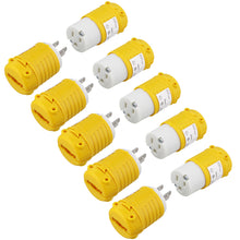 Load image into Gallery viewer, Electrical Plug Replacement - 125V 15 Amp Female and Male Plug End 5pk