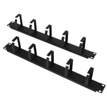 Load image into Gallery viewer, Cable Management Under Desk Wire Tray - 2-Pack Cord Organizer