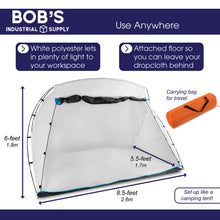Load image into Gallery viewer, Portable Paint Booth Tent 8.5x6x5.5ft Spray Paint Tent Shelter Shield
