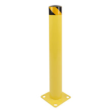 Load image into Gallery viewer, Safety Bollard Post 36in - Yellow Pipe Bollards Steel Parking Barrier