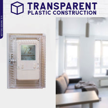 Load image into Gallery viewer, Thermostat Lock Box Cover with Key L 1pk - Locking Thermostat Cover
