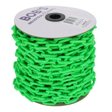 Load image into Gallery viewer, 125ft Green Plastic Chain Link for Crowd Control, Halloween, Classroom
