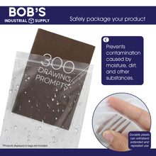 Load image into Gallery viewer, Clear Plastic Bags 100 Count Reclosable Zipper Bags Bulk 8 X 10in
