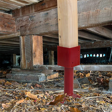 Load image into Gallery viewer, Adjustable Screw Jack 1pk - Temporary 4x4 Beam Jack Post for Leveling
