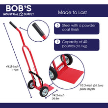 Load image into Gallery viewer, Propane Cylinder Dolly - 40lb Propane Tank Cart Hand Truck
