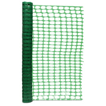 Load image into Gallery viewer, 4x100 ft Green Plastic Fencing Roll - Temporary Netting for Garden

