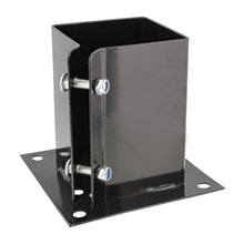 Load image into Gallery viewer, No Dig 4x4 Post Anchor 1pk Bolt Down Post Base Wood Post Ground Anchor

