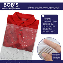 Load image into Gallery viewer, Clear Plastic Bags 100 Count Reclosable Zipper Bags Bulk 10 X 12in
