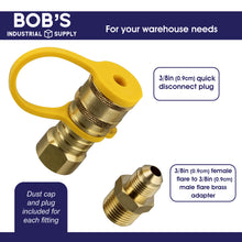 Load image into Gallery viewer, Natural Gas Grill Hose 24ft - 3/8in Female Flare to 3/8in Male Flare
