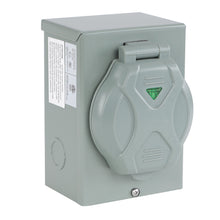 Load image into Gallery viewer, Generator Inlet Box 30 Amp 4 Prong L14-30P 125V/250V Connection Box
