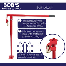 Load image into Gallery viewer, T Post Puller Fence Post Puller - Fence Post Puller 36in TPost Remover
