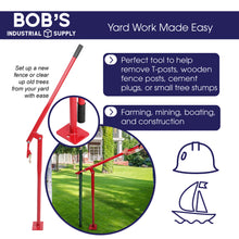 Load image into Gallery viewer, T Post Puller Fence Post Puller - Fence Post Puller 36in TPost Remover
