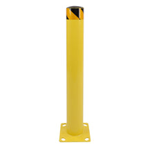Load image into Gallery viewer, Safety Bollard Post 36in - Yellow Pipe Bollards Steel Parking Barrier
